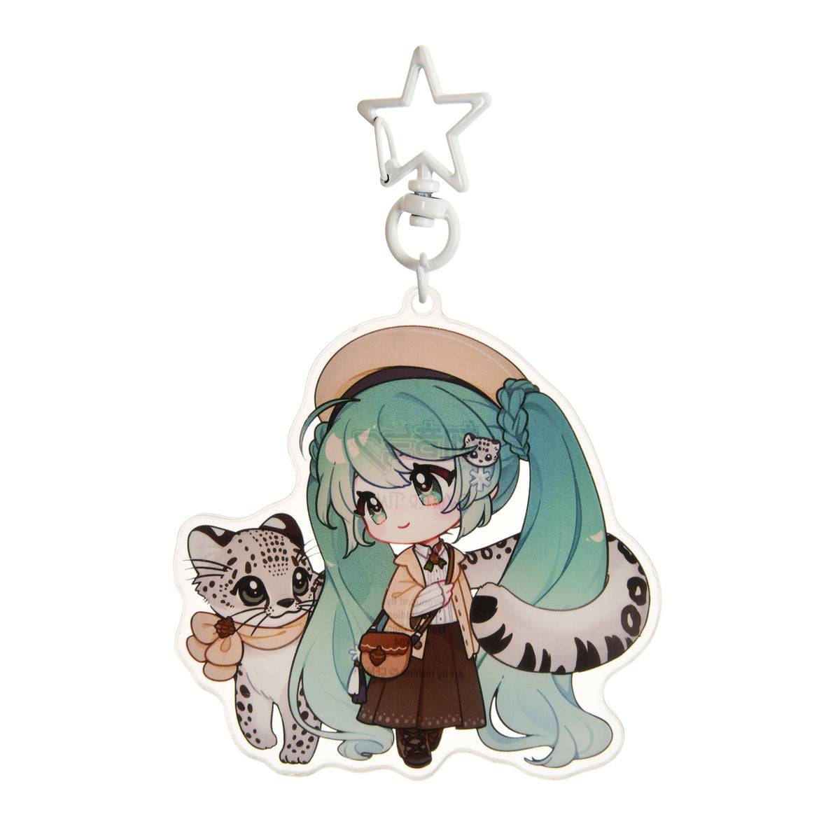 Imagen del producto Hatsune Miku - Llavero de acrílico Kawaii Winter Time