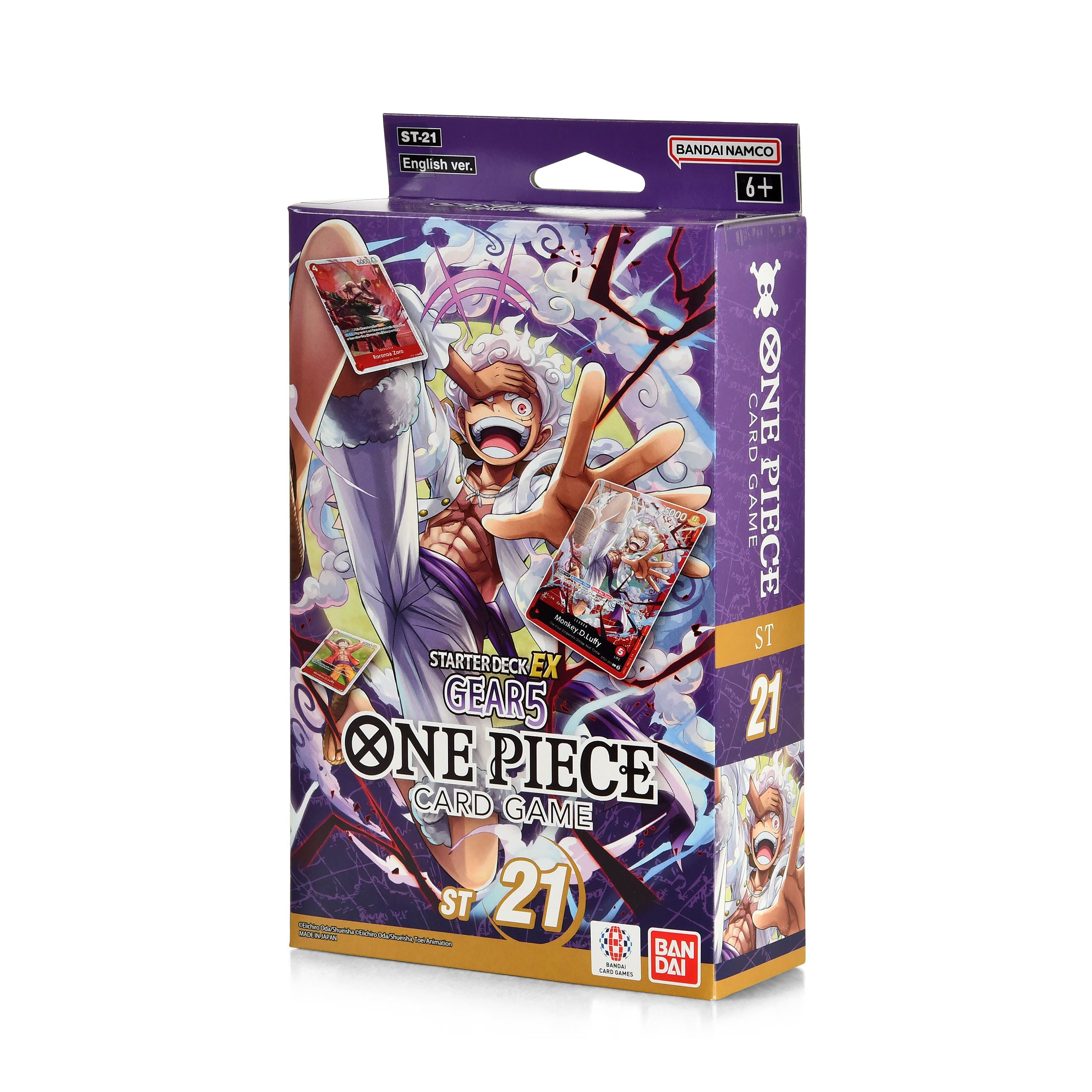 Imagen del producto One Piece Card Game - Gear 5 Starter Deck EX versión en inglés
