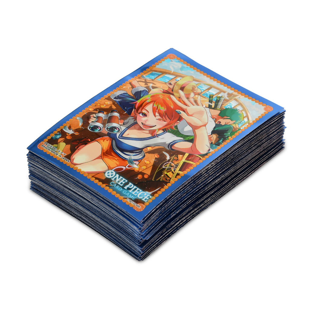 Imagen del producto One Piece Card Game - Nami Funda oficial 8 fundas de tarjetas