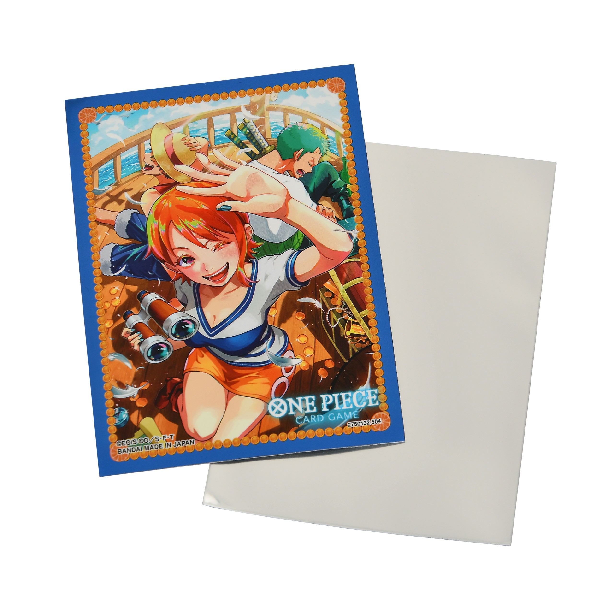 Imagen del producto One Piece Card Game - Nami Funda oficial 8 fundas de tarjetas
