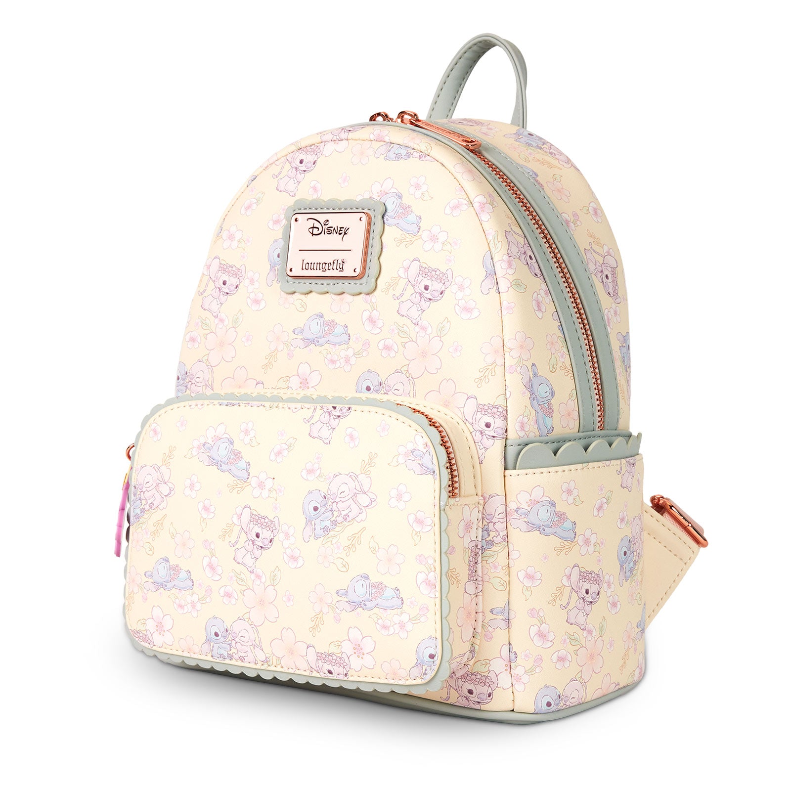 Imagen del producto Lilo & Stitch - Angel y Stitch Cherry Blossom Mini Mochila