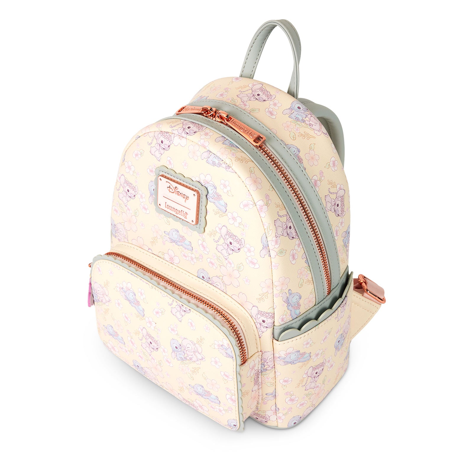 Imagen del producto Lilo & Stitch - Angel y Stitch Cherry Blossom Mini Mochila