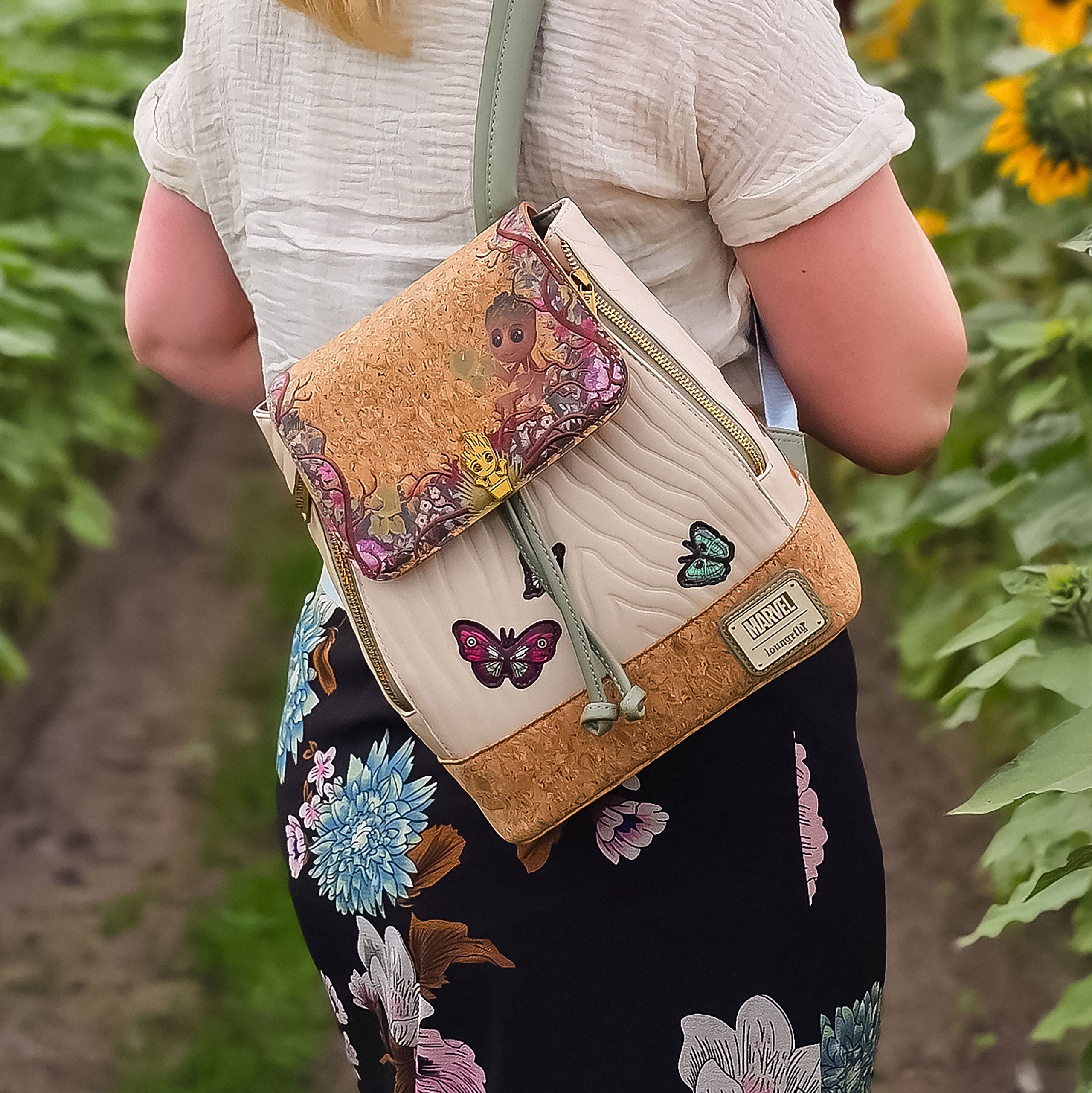 Imagen del producto Guardianes de la Galaxia - Mini Mochila Floral Groot