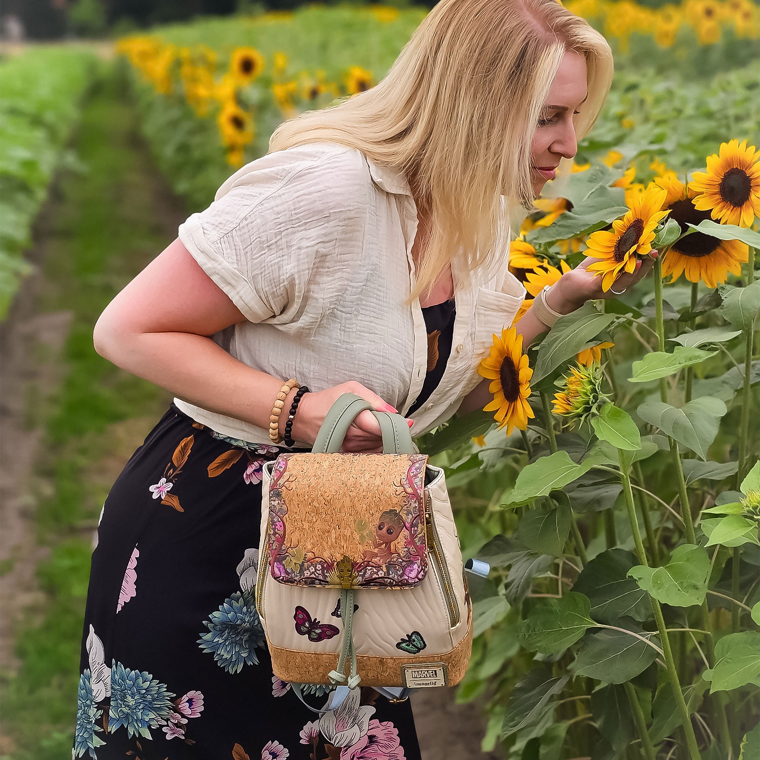 Imagen del producto Guardianes de la Galaxia - Mini Mochila Floral Groot