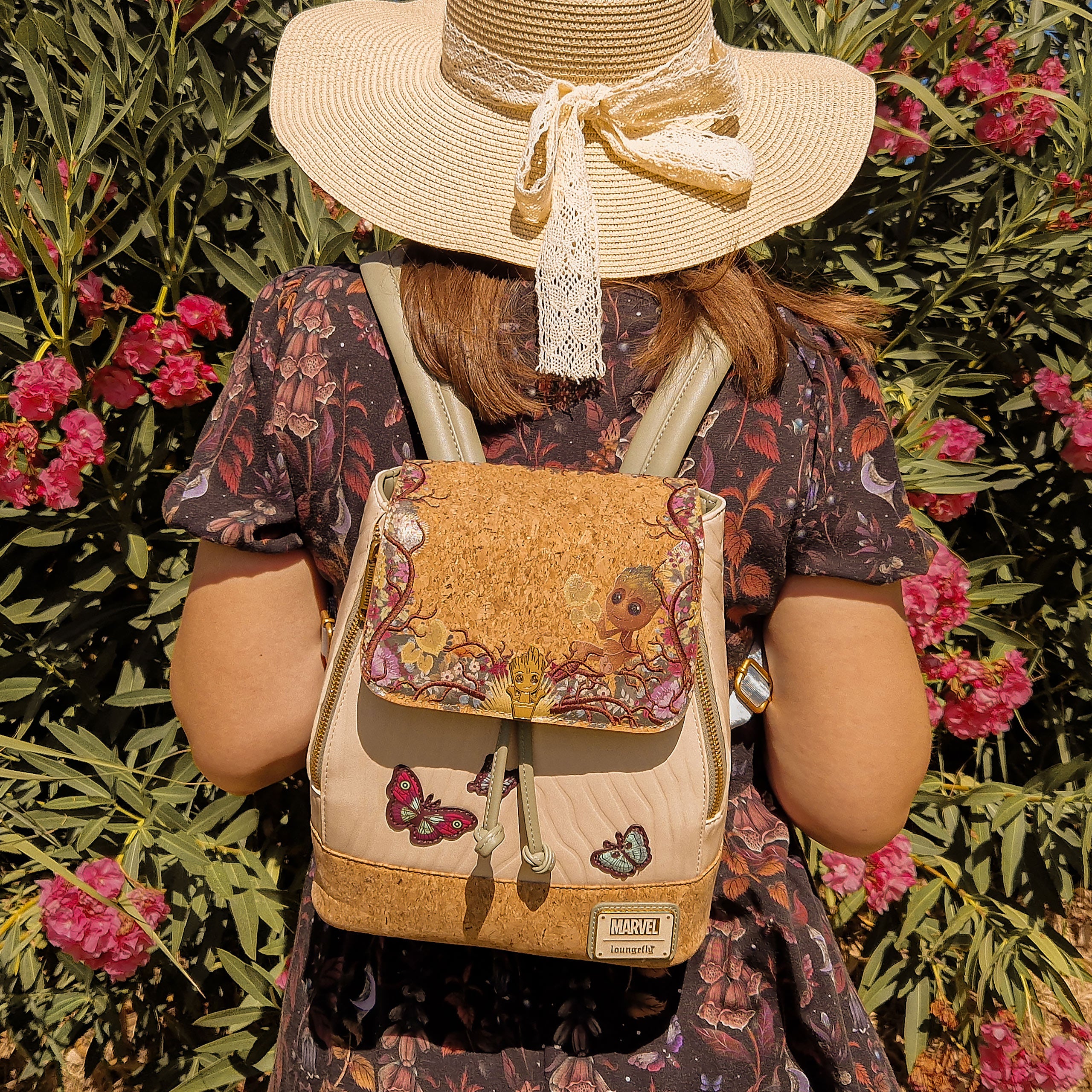 Imagen del producto Guardianes de la Galaxia - Mini Mochila Floral Groot