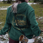 Imagen del producto El Señor de los Anillos - Sudadera con capucha con cremallera Tierra Media verde