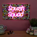 Imagen del producto Squishmallows - Lámpara de pared de neón Squish Squad