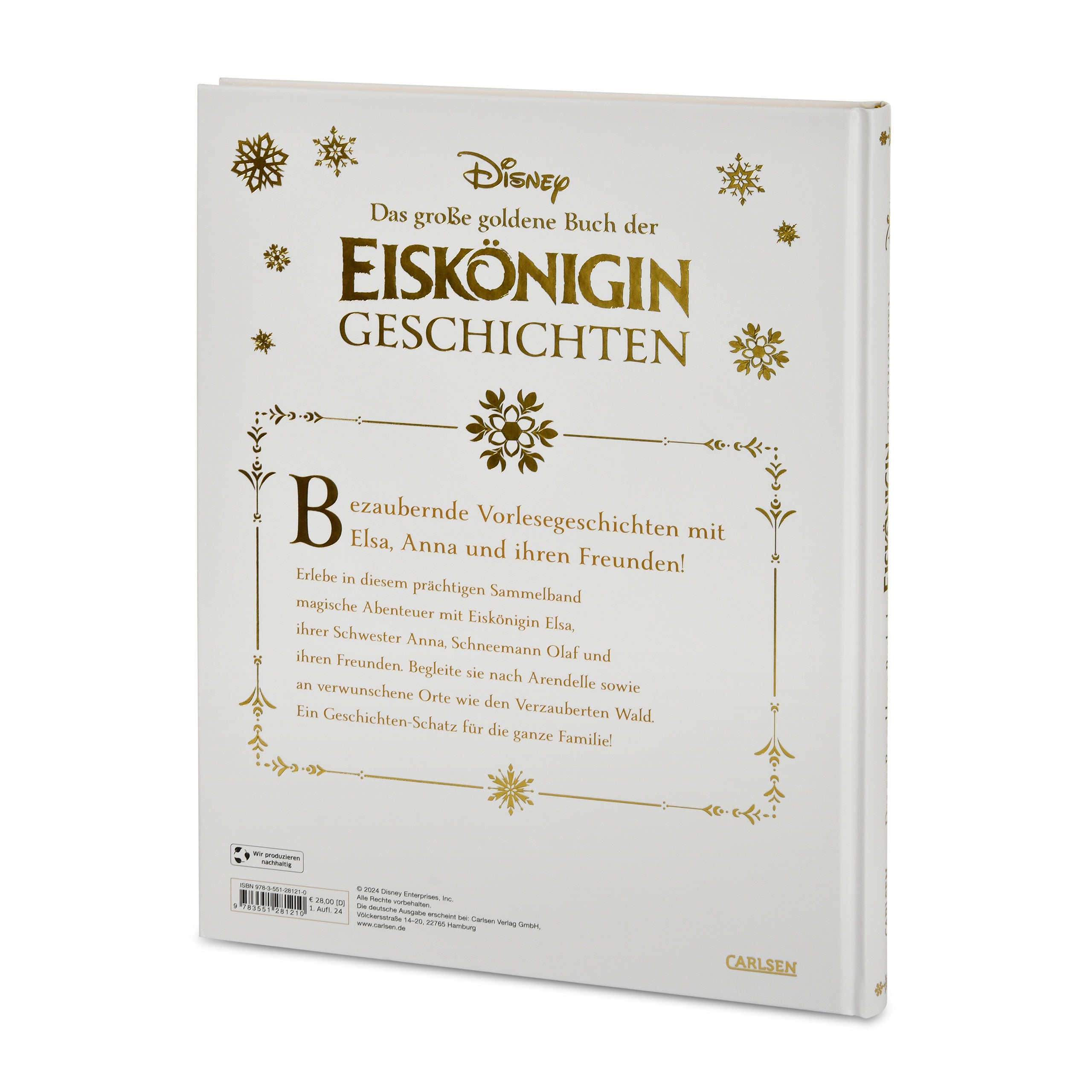 Imagen del producto Disney - El Gran Libro Dorado de Historias de Frozen