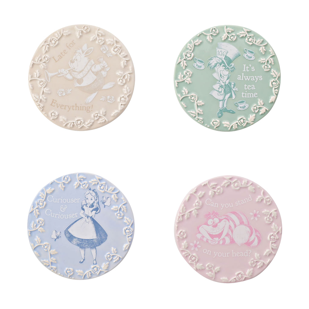 Imagen del producto Alicia en el País de las Maravillas - Posavasos Characters set de 4