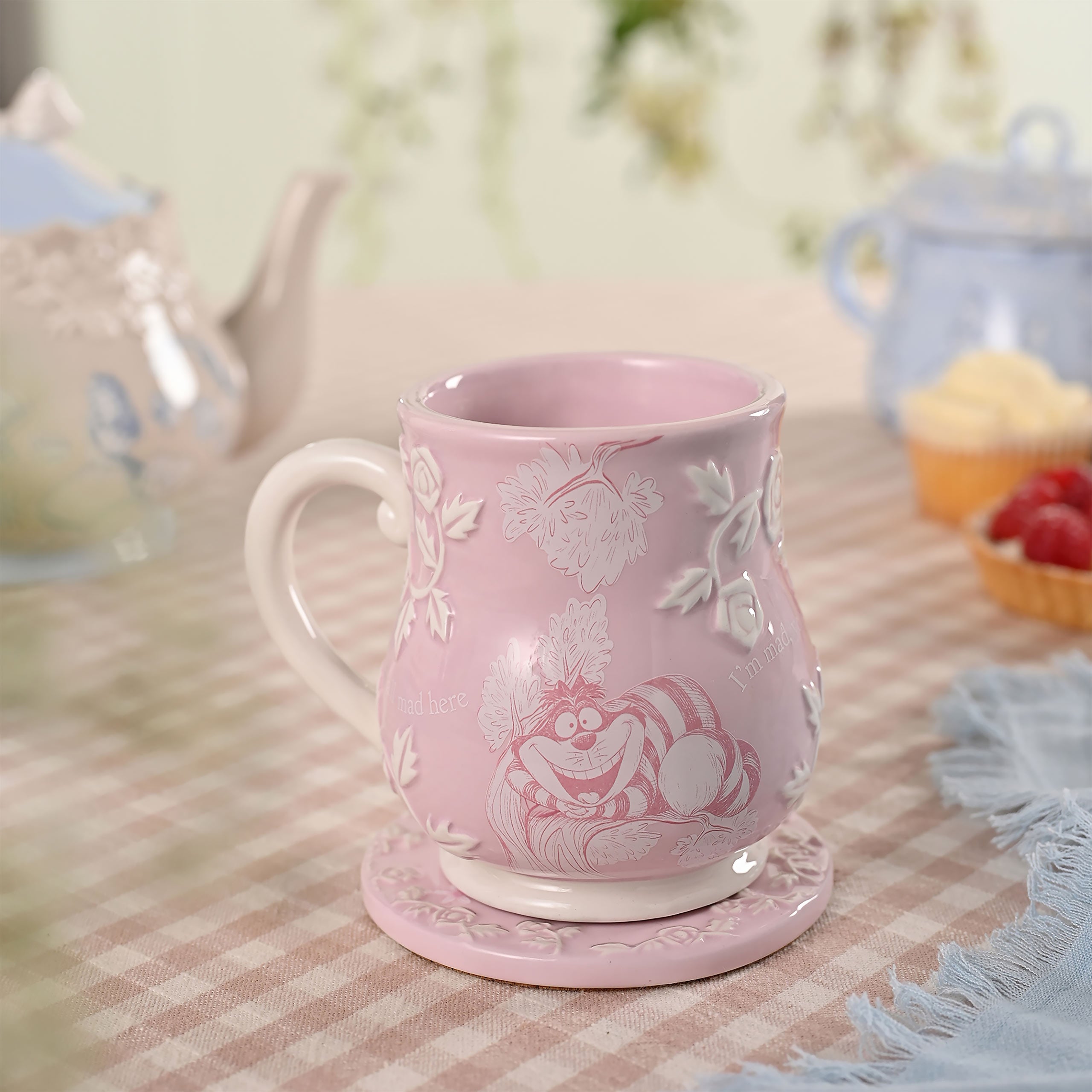 Product image Alice in Wonderland - Cheshire Cat Relief Mug