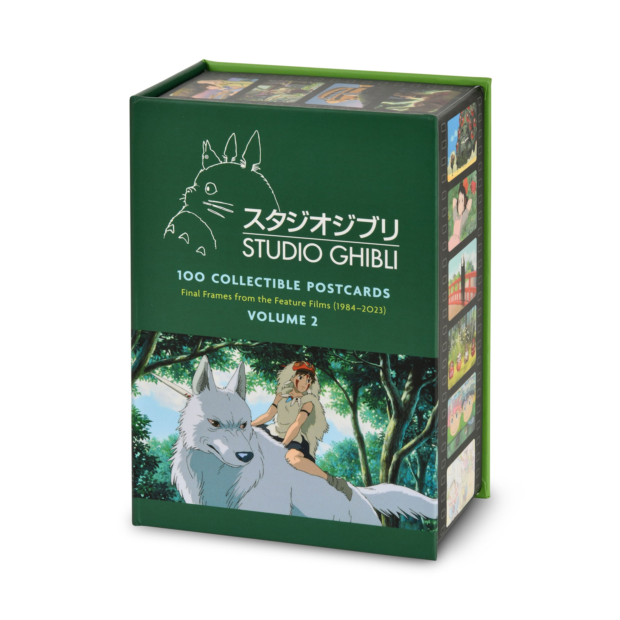 Imagen del producto Studio Ghibli - 100 Tarjetas Postales en Caja de Regalo Vol. 2