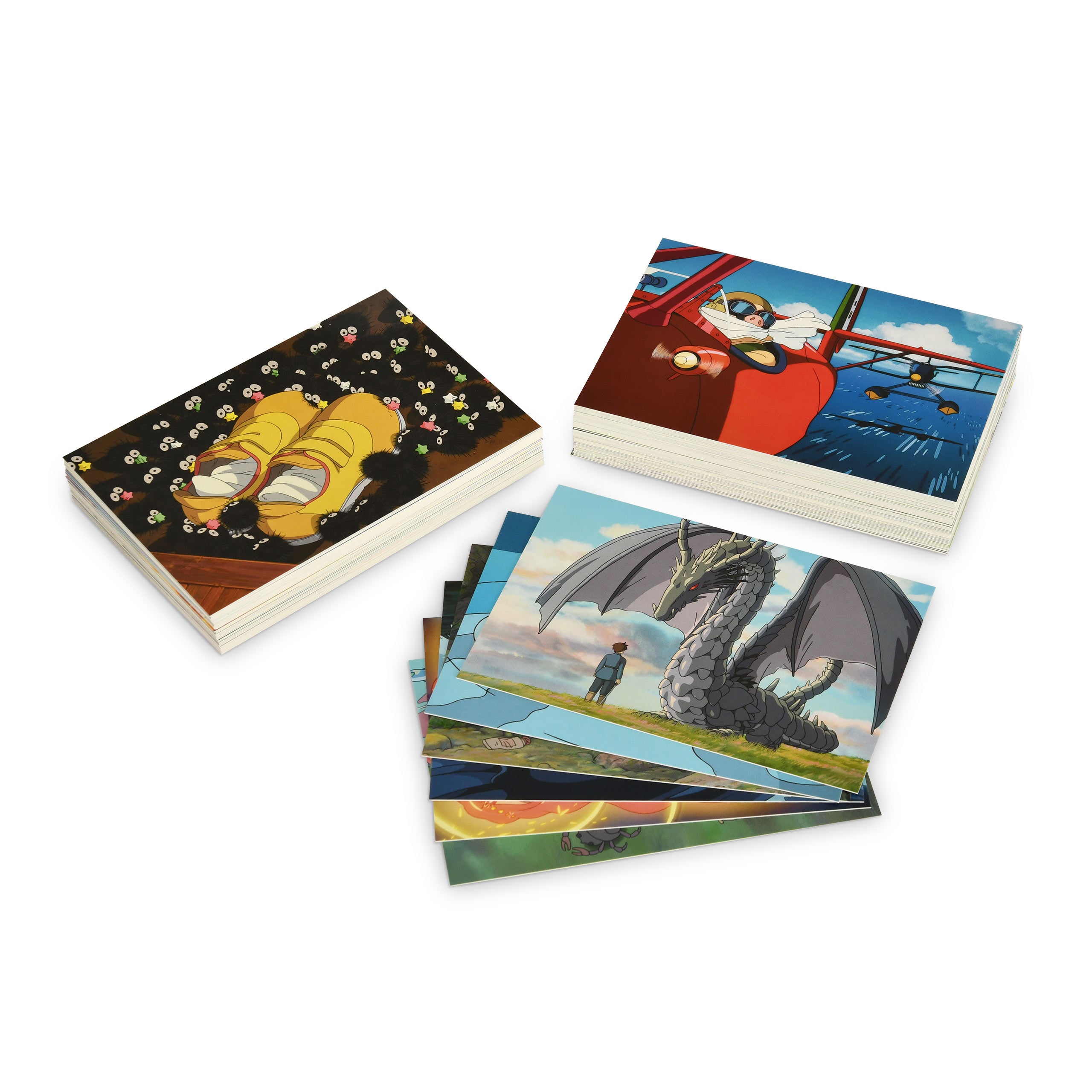 Imagen del producto Studio Ghibli - 100 Tarjetas Postales en Caja de Regalo Vol. 2