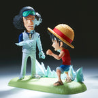 Imagen del producto One Piece - Luffy vs. Kuzan World Collectable Log Stories Figura