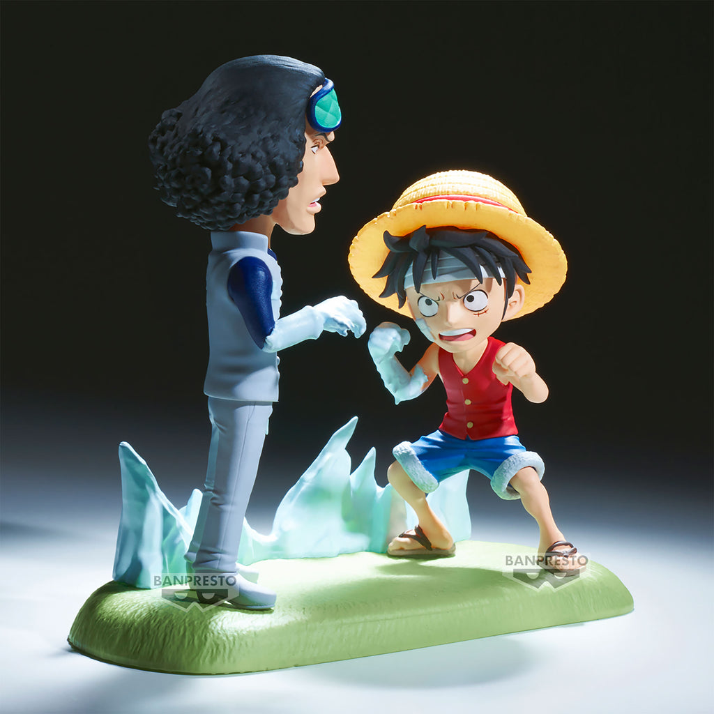 Imagen del producto One Piece - Luffy vs. Kuzan World Collectable Log Stories Figura