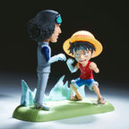 Imagen del producto One Piece - Luffy vs. Kuzan World Collectable Log Stories Figura