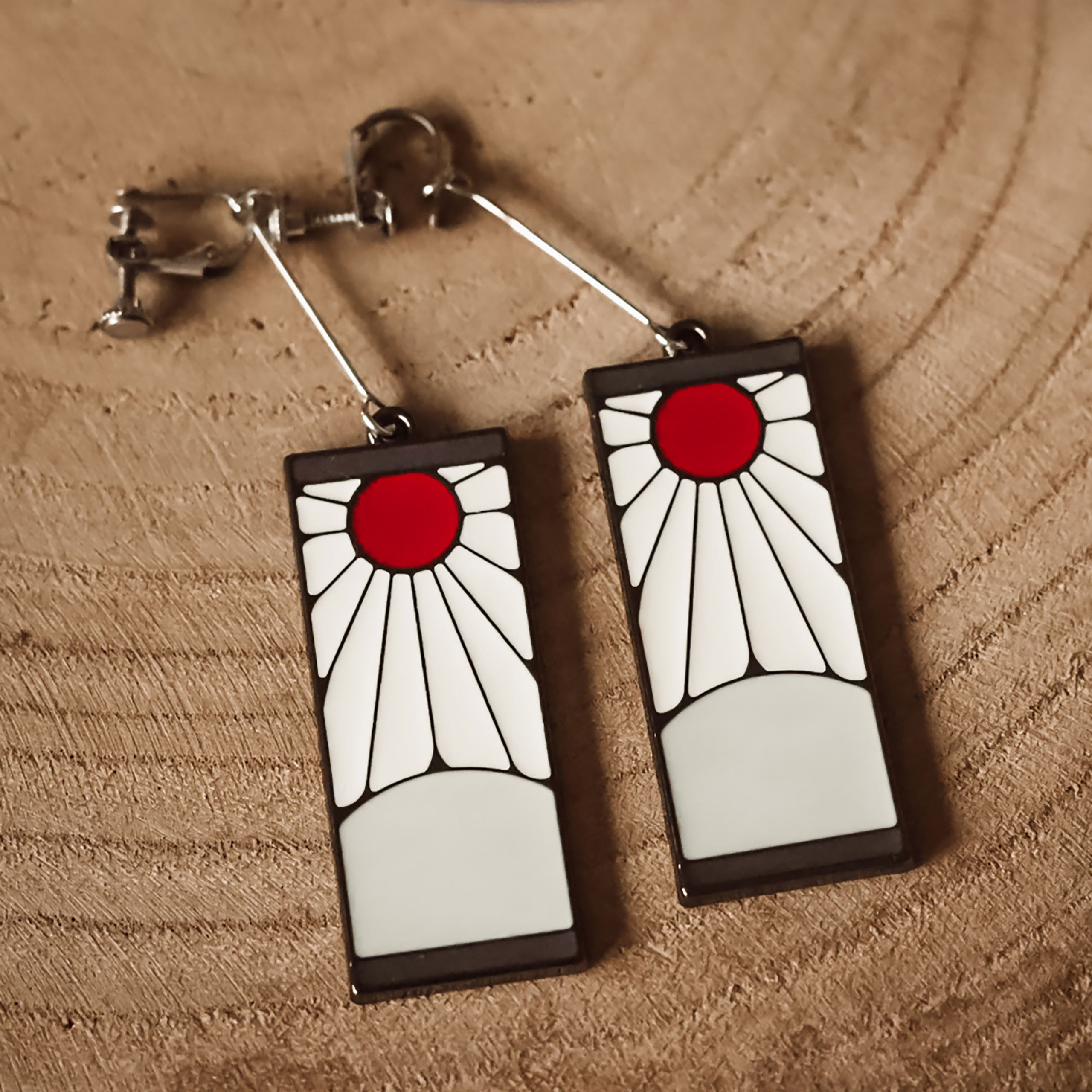 Imagen del producto Demon Slayer - Pendientes de Tanjiro