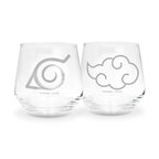 Imagen del producto Naruto Shippuden - Konoha & Akatsuki Vasos Juego de 2