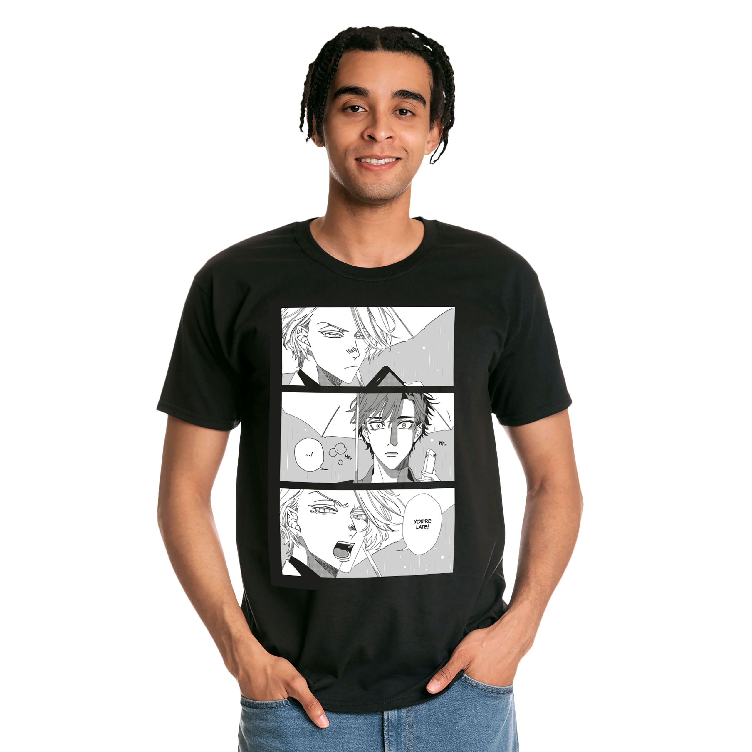 Imagen del producto Camiseta 'You're Late' para fans de Therapy Game