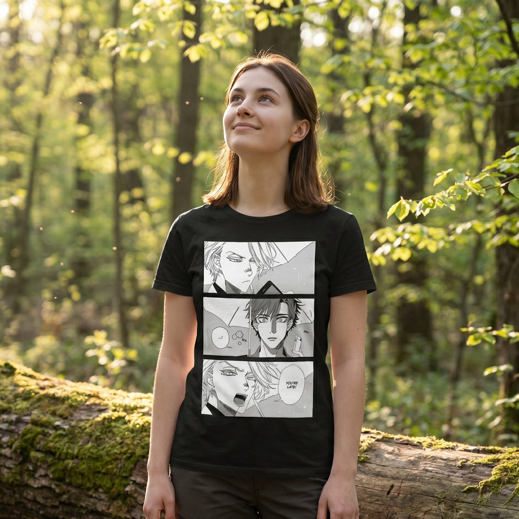 Imagen del producto Camiseta 'You're Late' para fans de Therapy Game