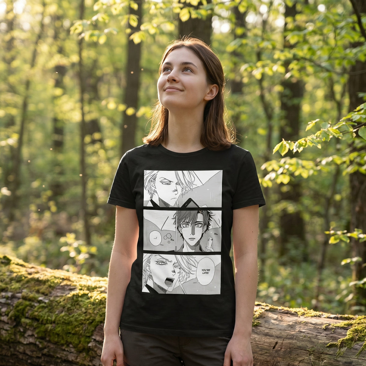 Imagen del producto Camiseta 'You're Late' para fans de Therapy Game