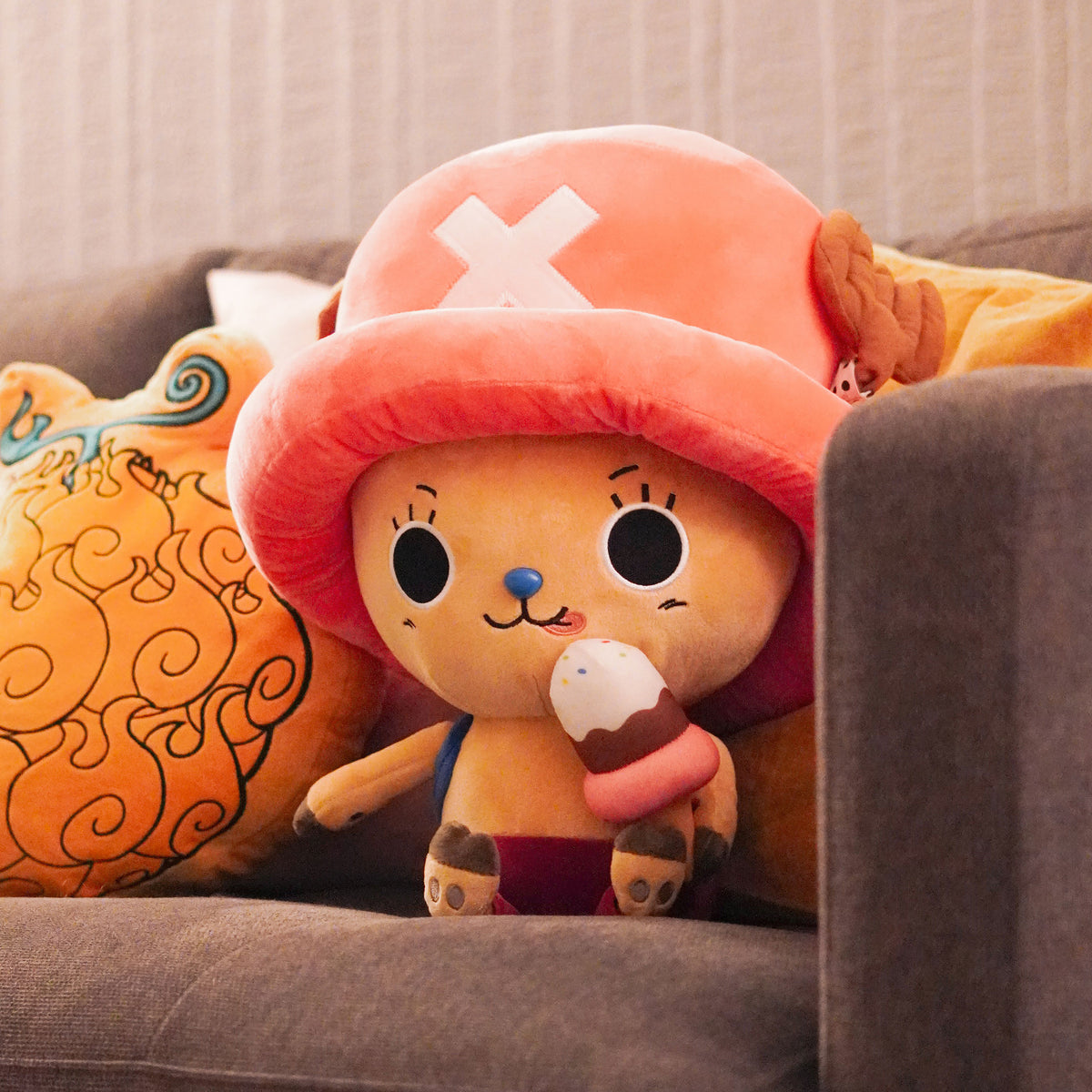 Imagen del producto One Piece - Tony Chopper con hielo New World Figura de peluche XL