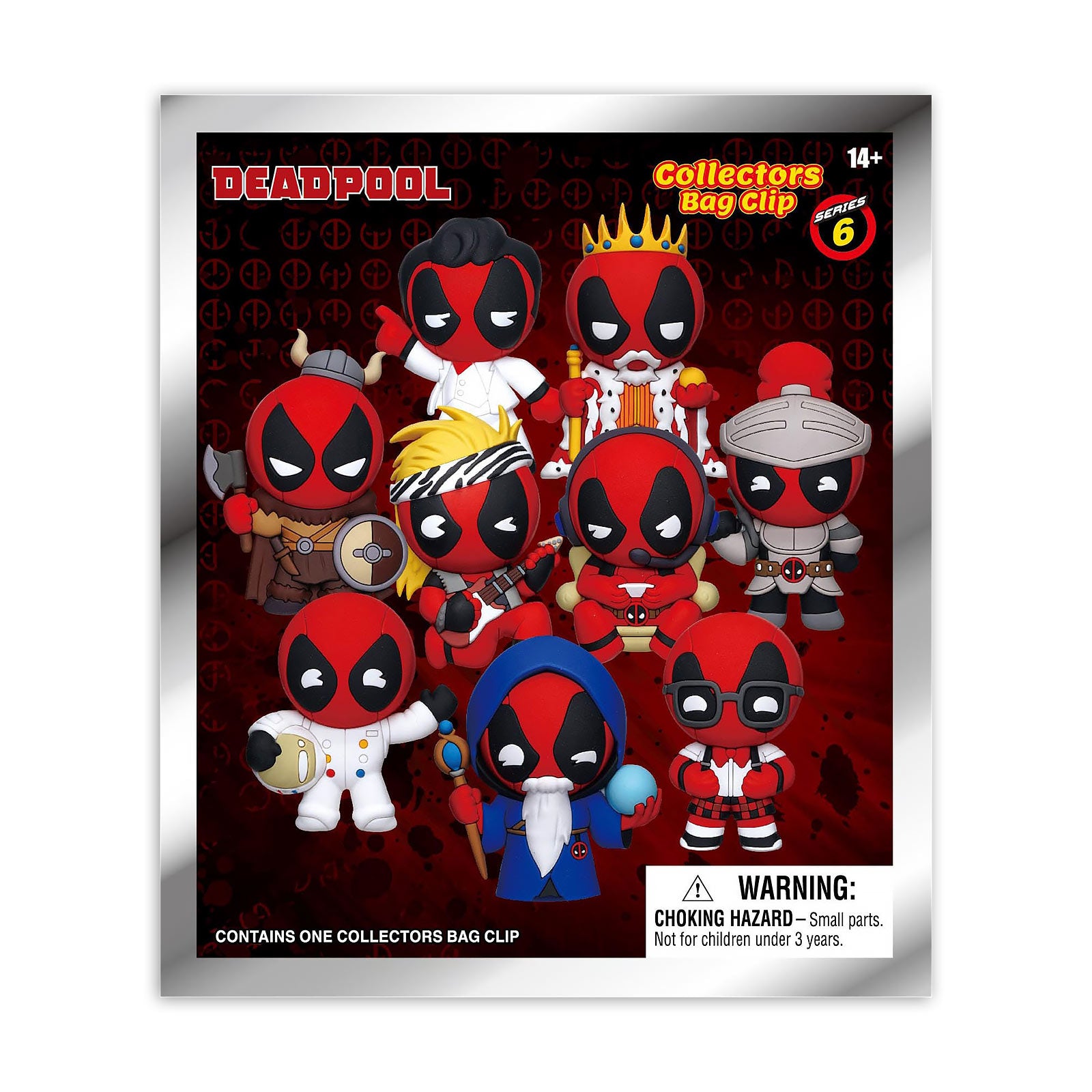 Imagen del producto Deadpool - Llavero 3D Misterioso Serie 6