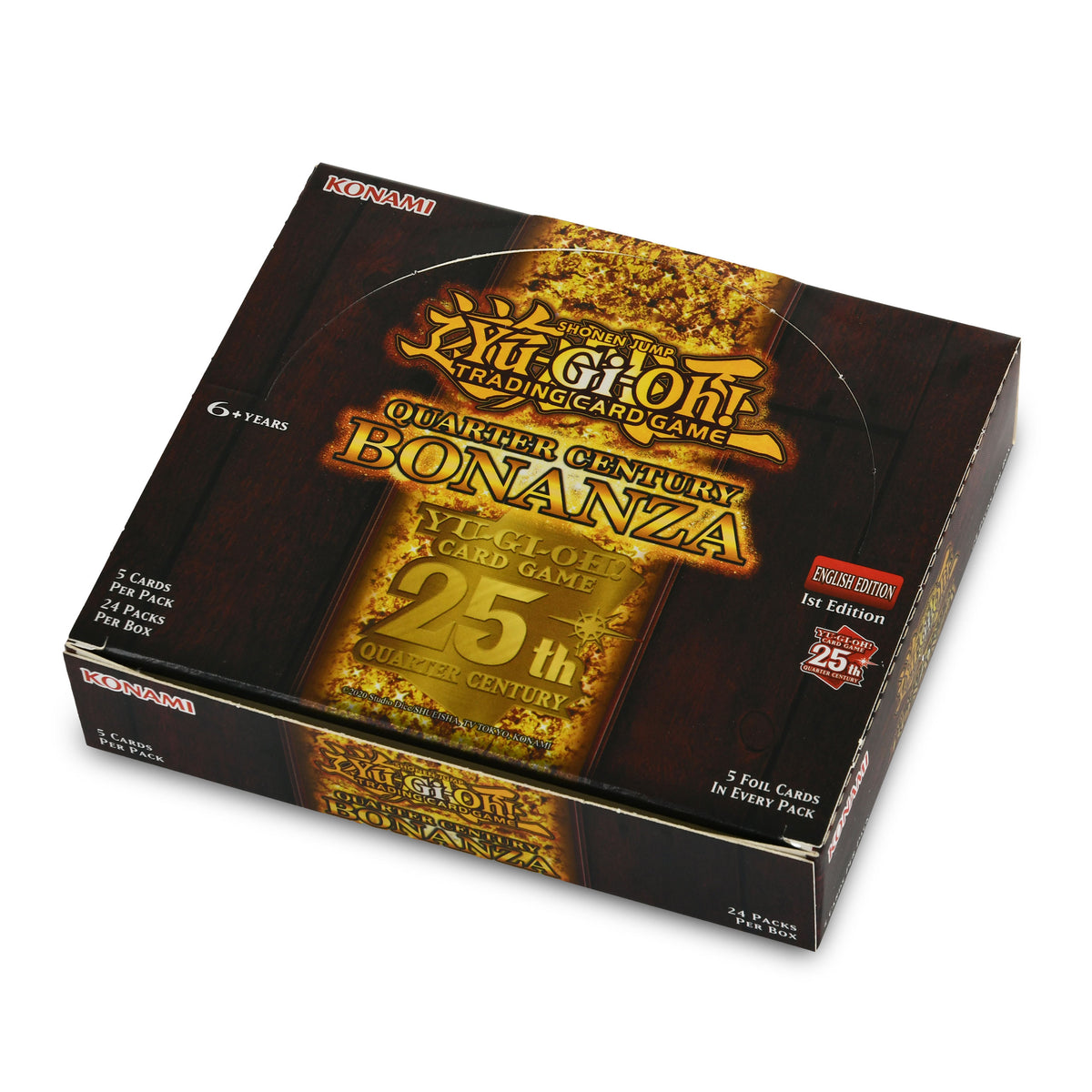 Imagen del producto Yu-Gi-Oh! - Quarter Century Bonanza Tarjetas Coleccionables Booster Display versión inglesa