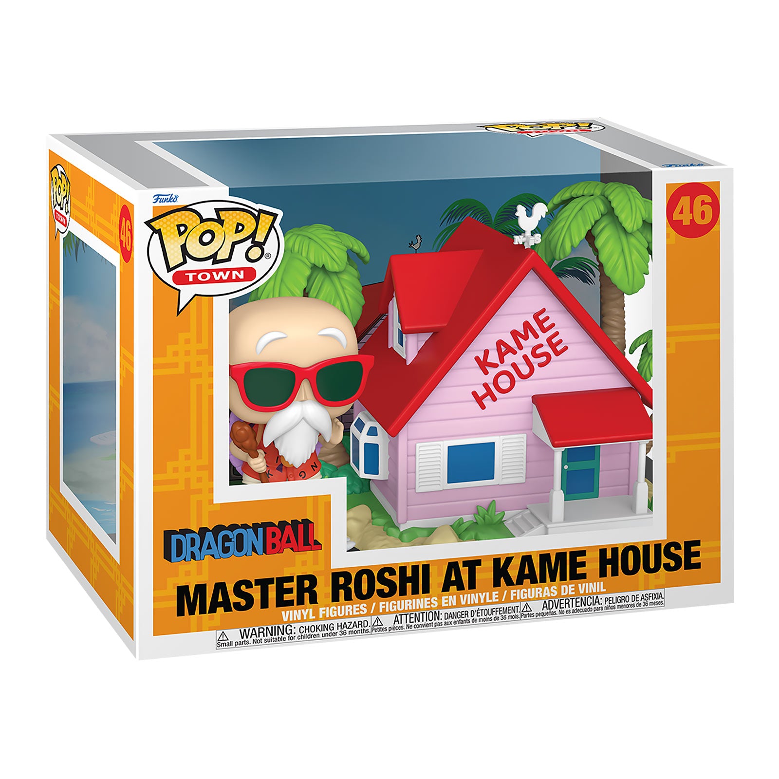 Imagen del producto Dragon Ball - Casa Kame con Maestro Roshi Funko Pop Diorama