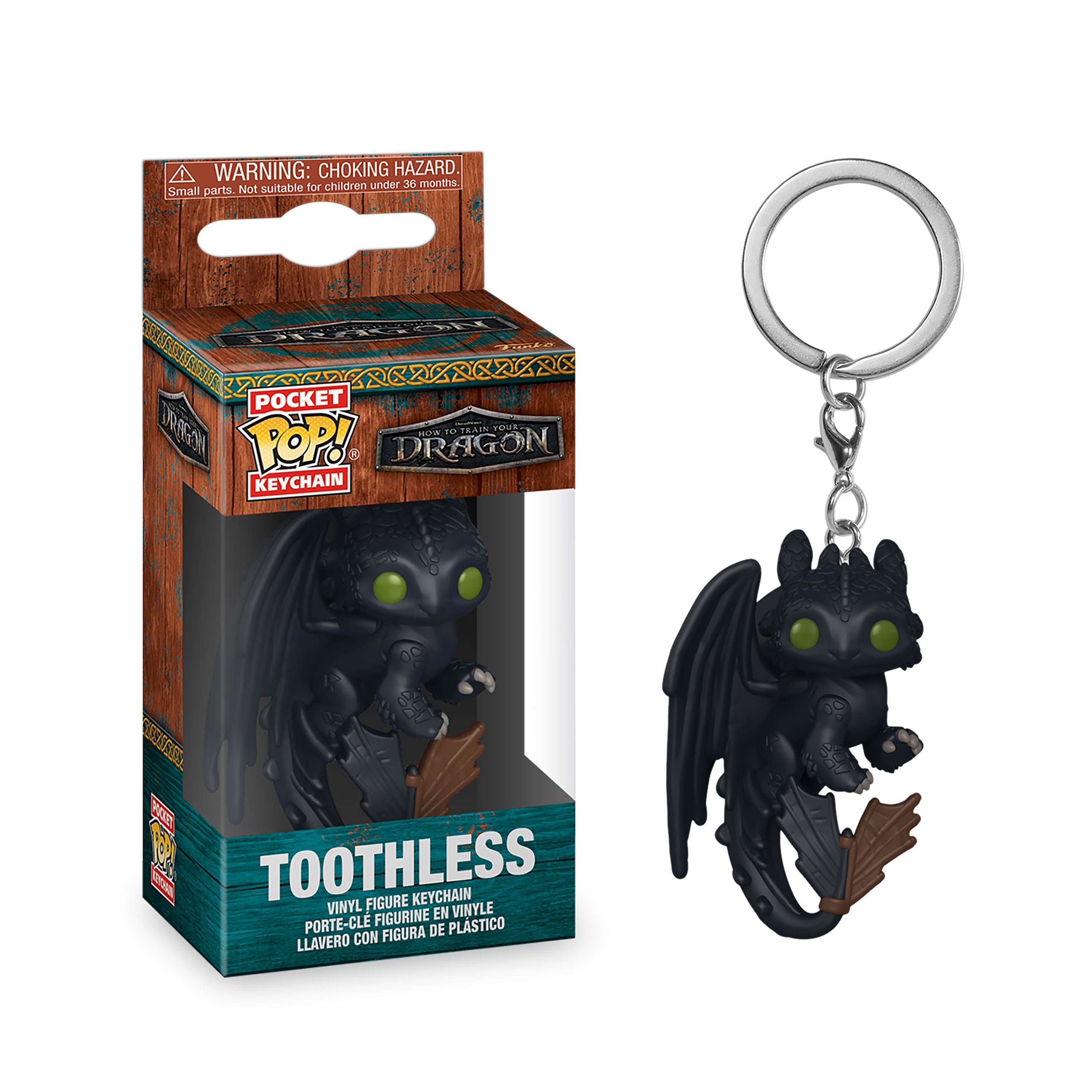Imagen del producto Cómo entrenar a tu dragón - Llavero Funko Pop Desdentao