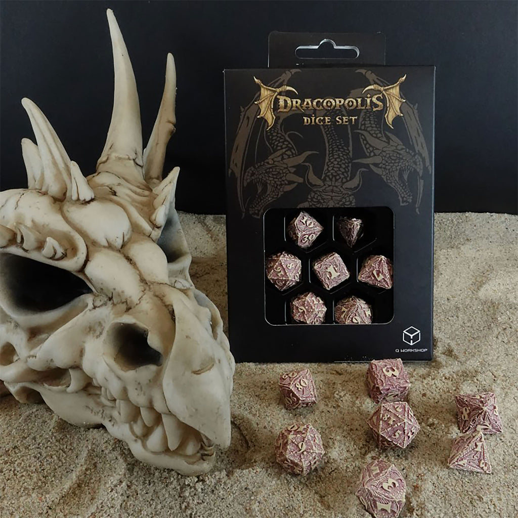 Product image Dracopolis - The Yucatan Featherwing Dice Set 7pcs