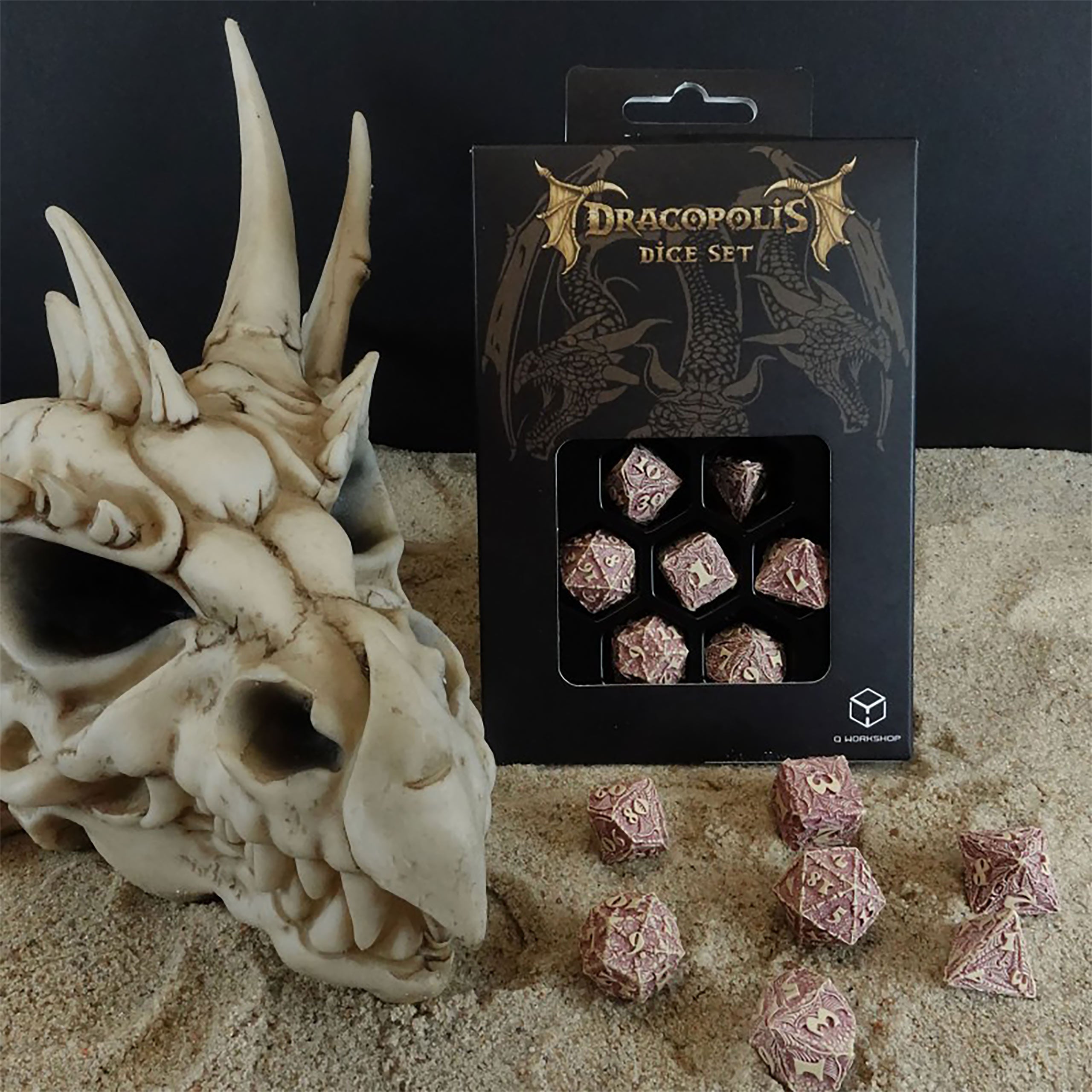 Product image Dracopolis - The Yucatan Featherwing Dice Set 7pcs