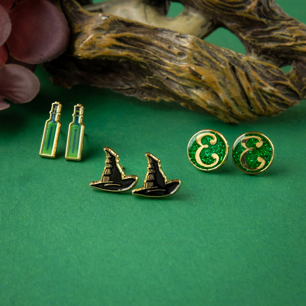 Imagen del producto Wicked - Pendientes Elphaba Set de 3
