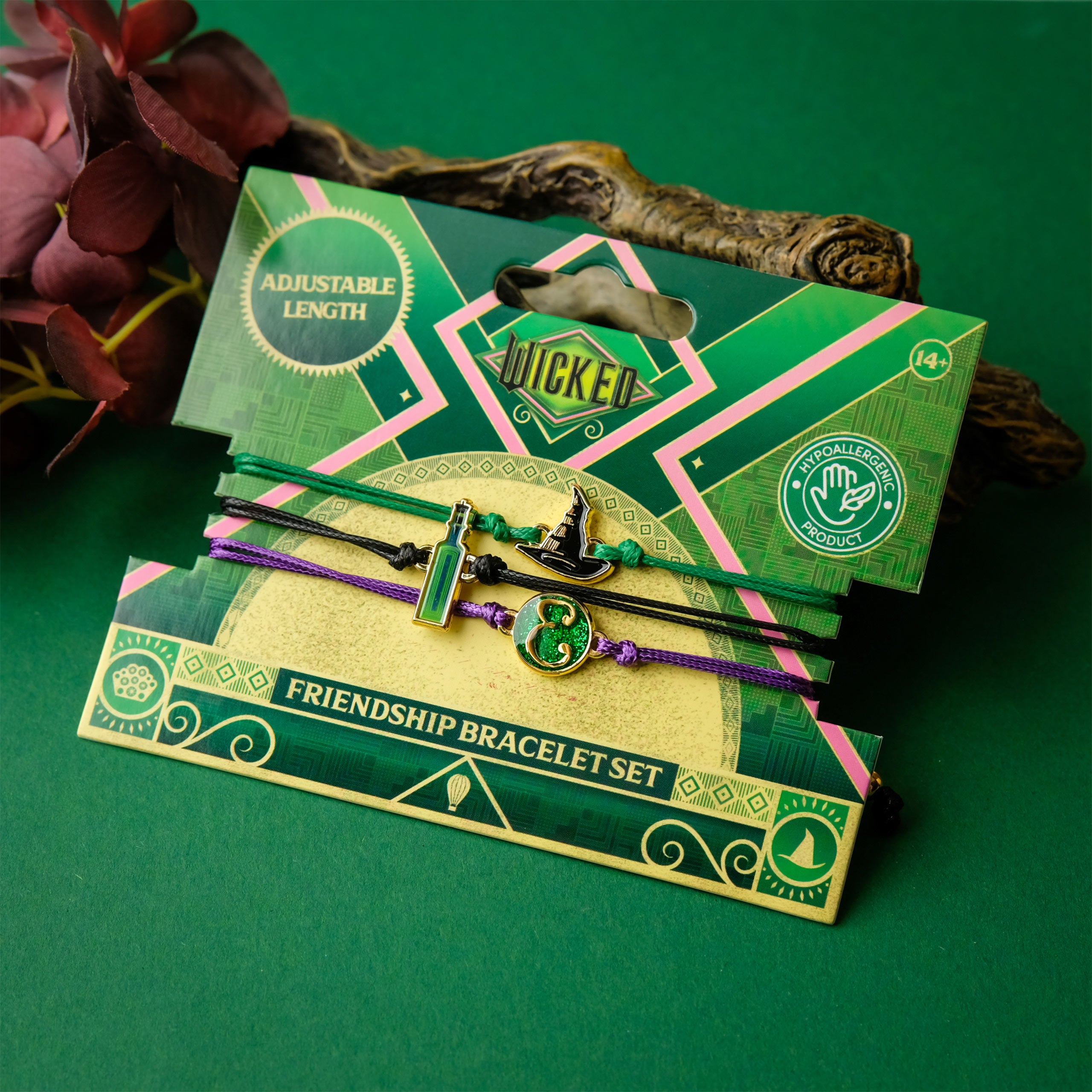 Imagen del producto Wicked - Set de 3 pulseras Elphaba