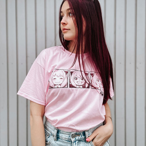 Imagen del producto Spy x Family - Camiseta Anya rosa