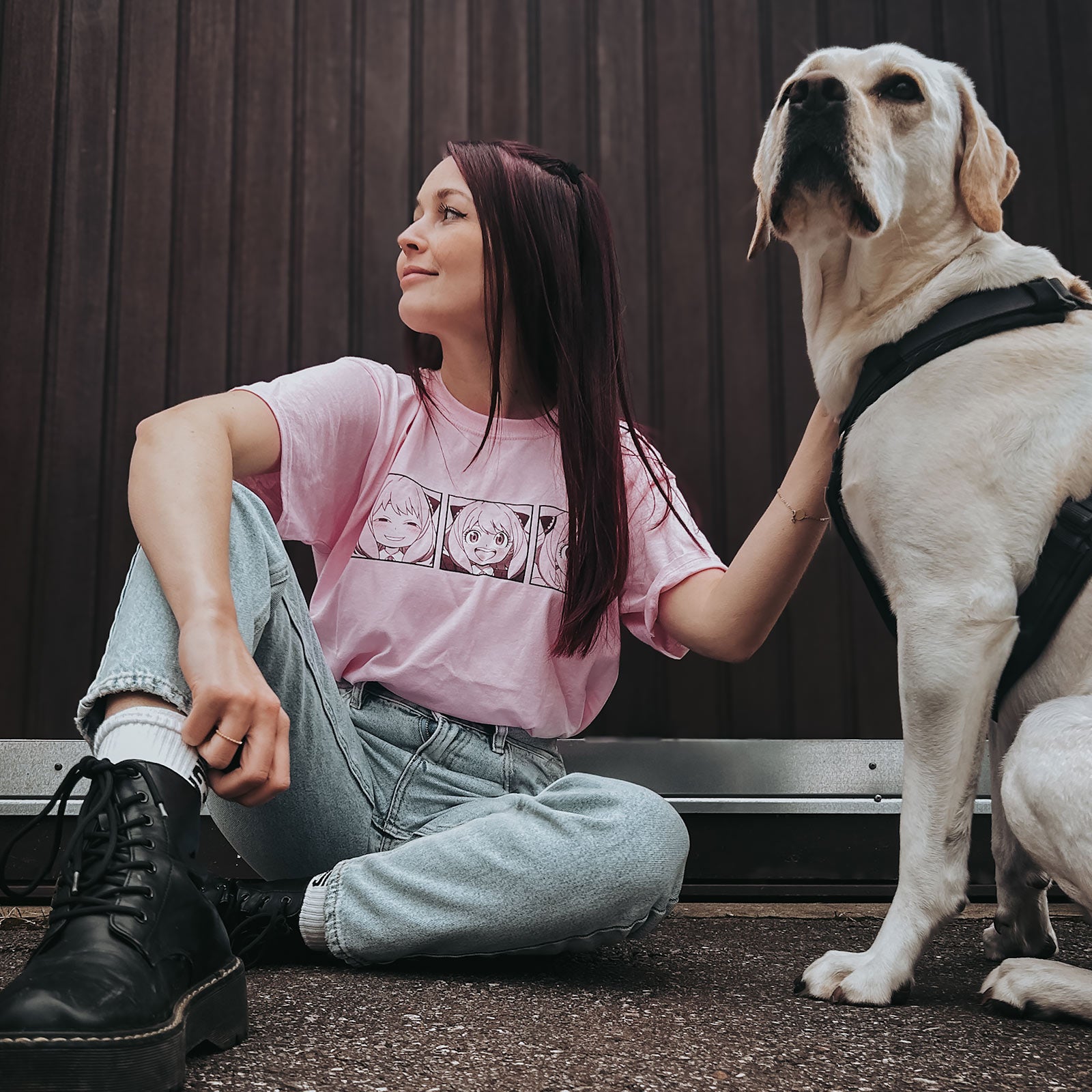 Imagen del producto Spy x Family - Camiseta Anya rosa