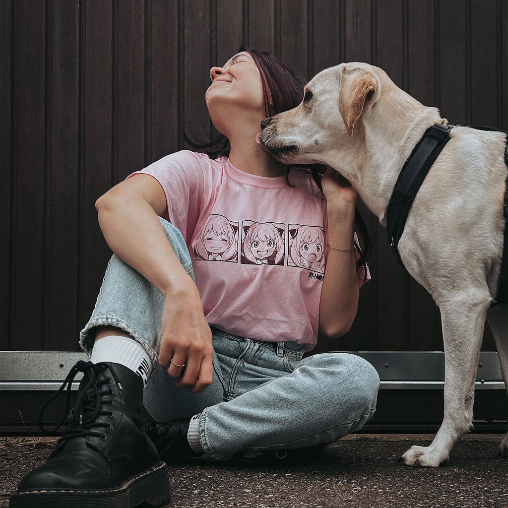 Imagen del producto Spy x Family - Camiseta Anya rosa