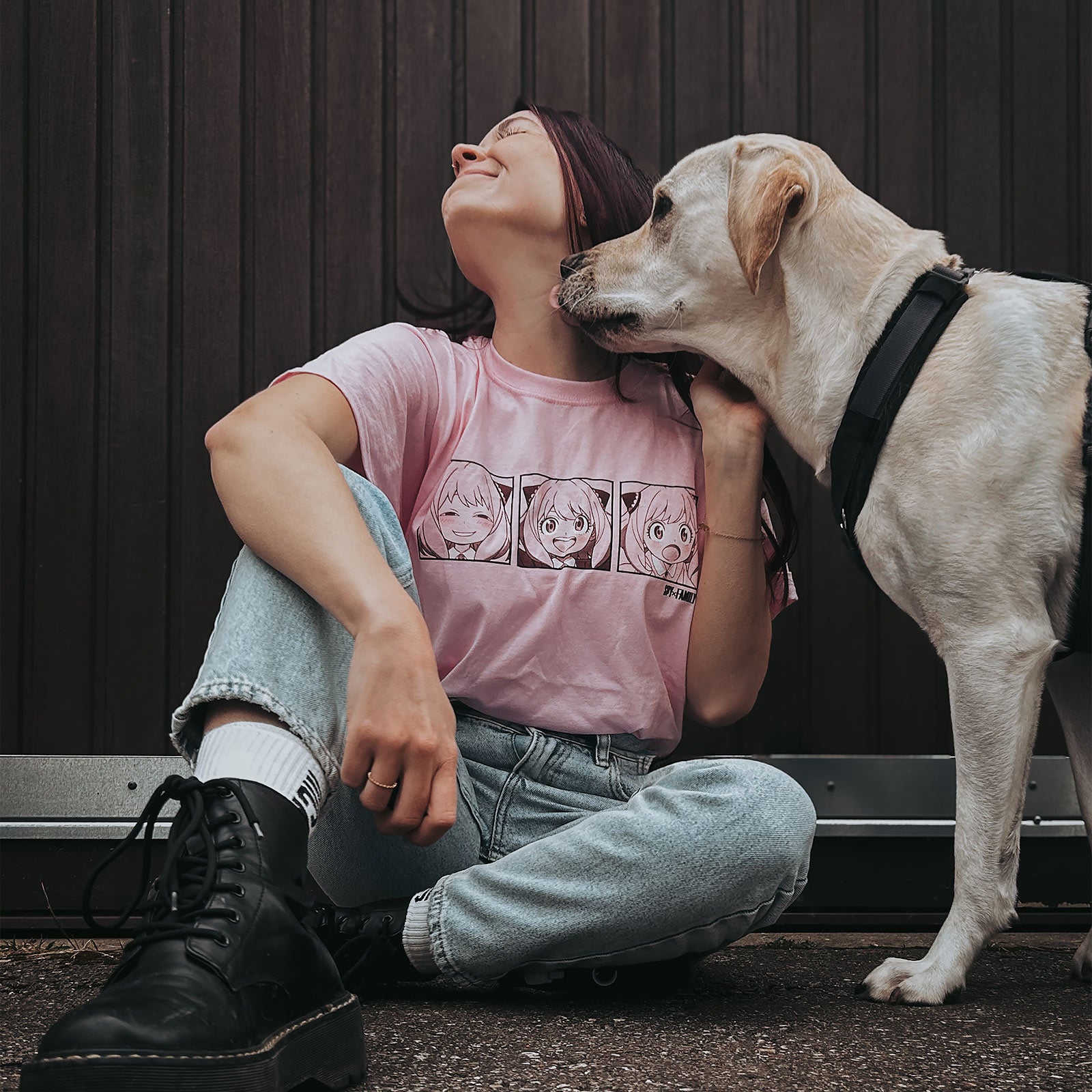 Imagen del producto Spy x Family - Camiseta Anya rosa