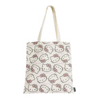 Imagen del producto Hello Kitty - Bolsa de yute con cara