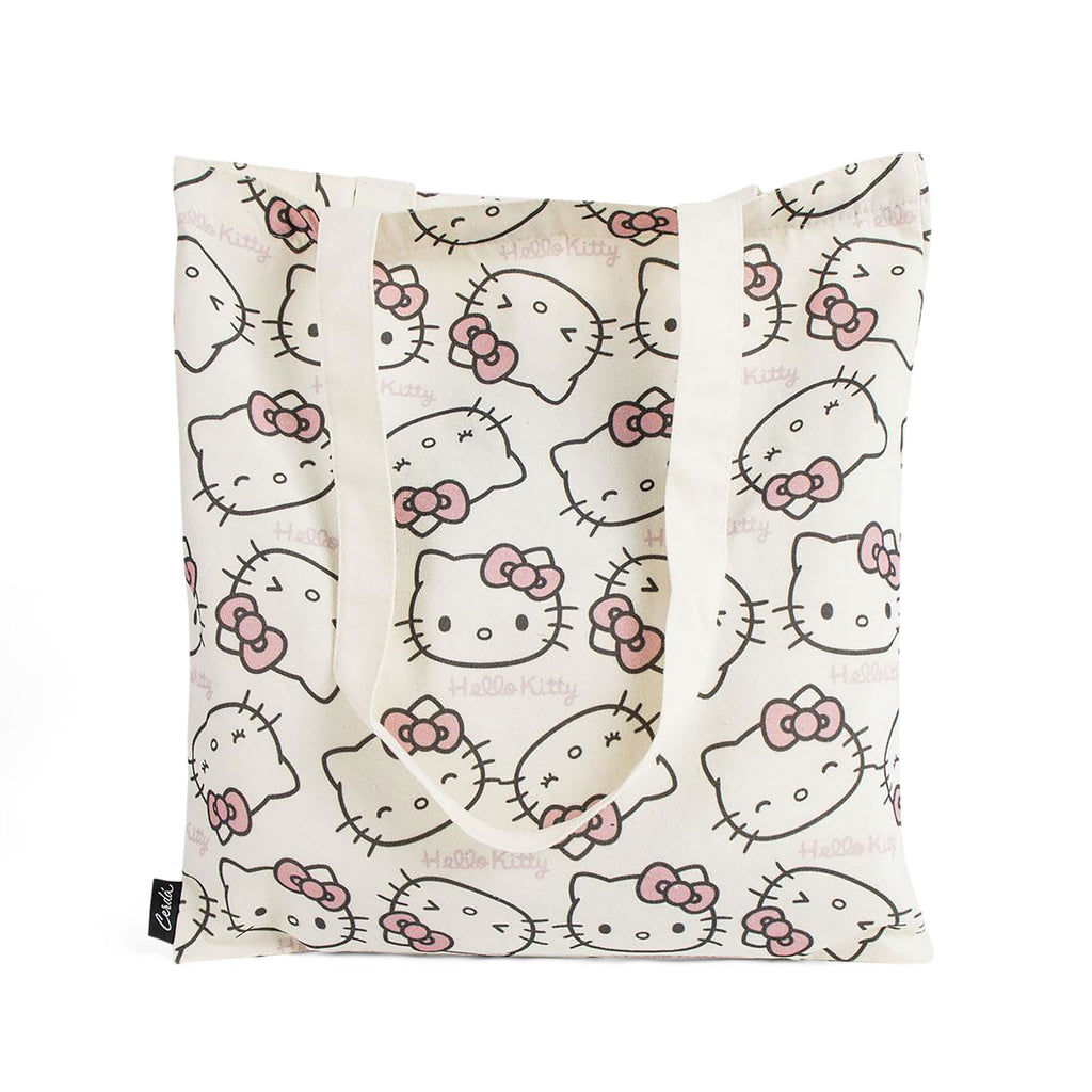 Imagen del producto Hello Kitty - Bolsa de yute con cara