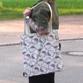 Imagen del producto Hello Kitty - Bolsa de yute con cara