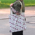 Imagen del producto Hello Kitty - Bolsa de yute con cara