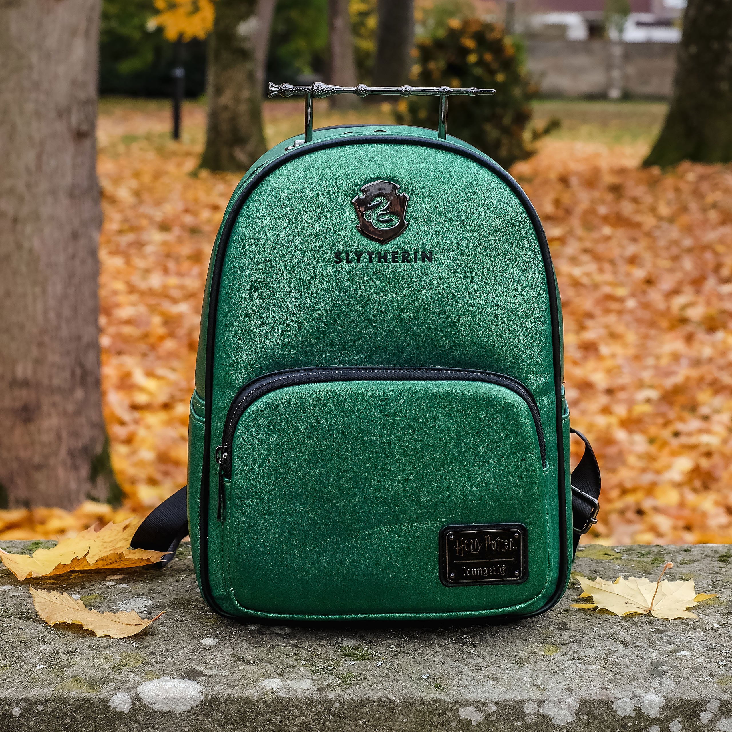 Imagen del producto Harry Potter - Mini Mochila de Purpurina Slytherin