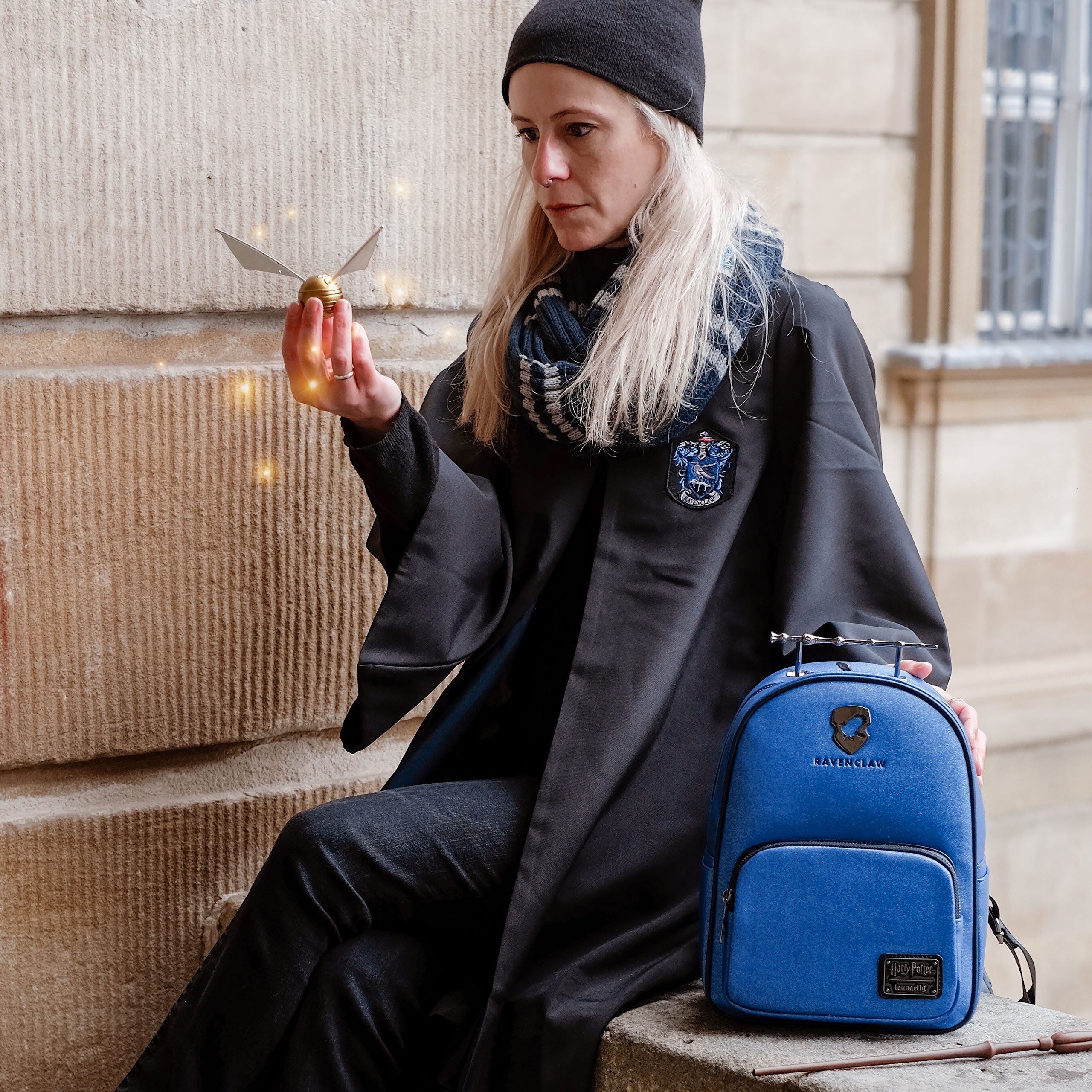 Imagen del producto Harry Potter - Mini Mochila de Purpurina de Ravenclaw