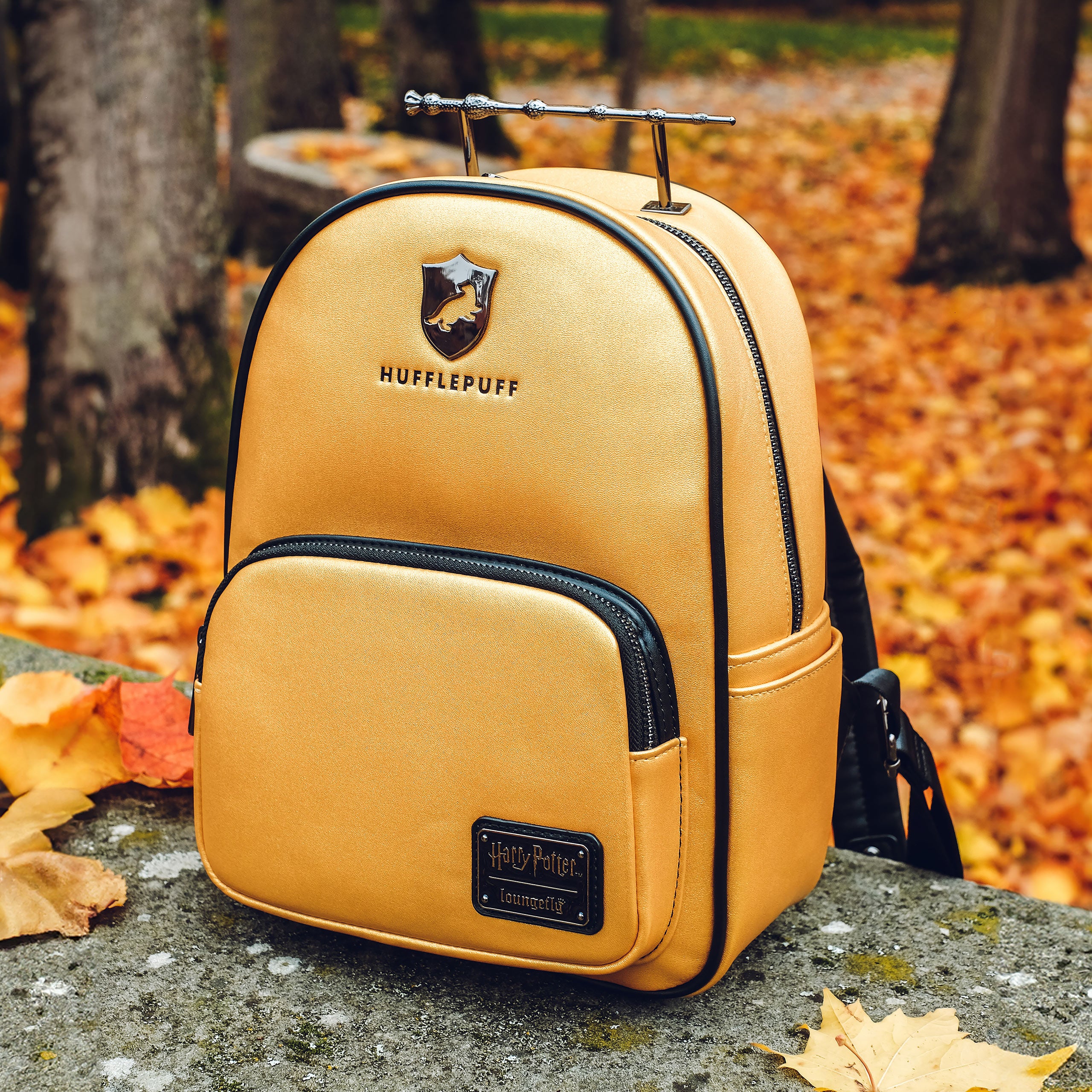 Imagen del producto Harry Potter - Mini Mochila de Purpurina Hufflepuff