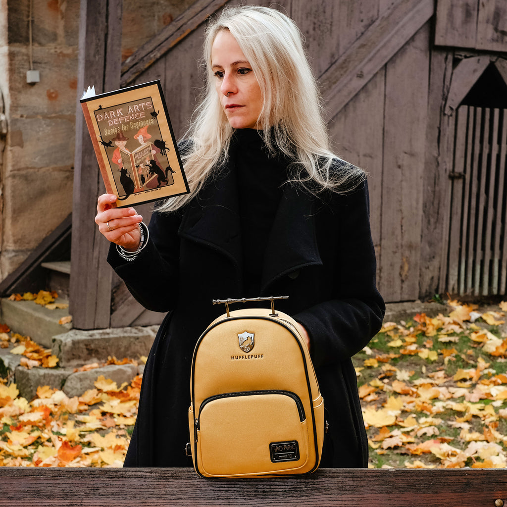 Imagen del producto Harry Potter - Mini Mochila de Purpurina Hufflepuff