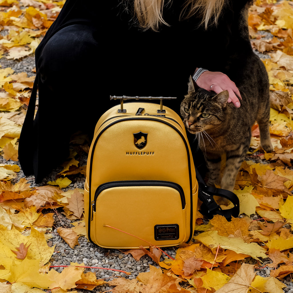 Imagen del producto Harry Potter - Mini Mochila de Purpurina Hufflepuff