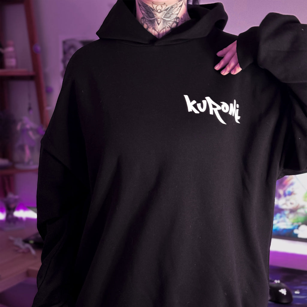 Imagen del producto Sanrio - Sudadera con capucha Kuromi negra