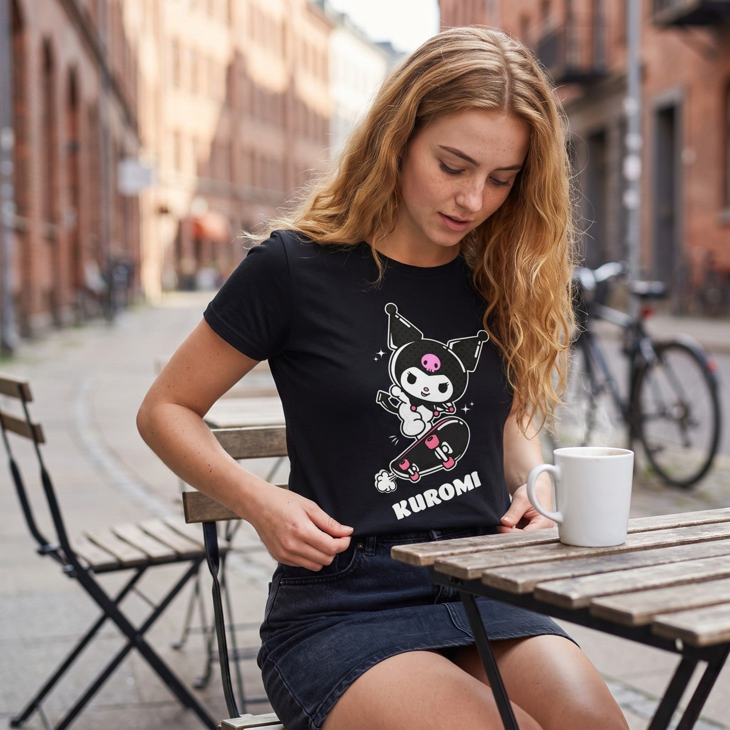 Imagen del producto Sanrio - Camiseta Kuromi Hello Kitty and Friends