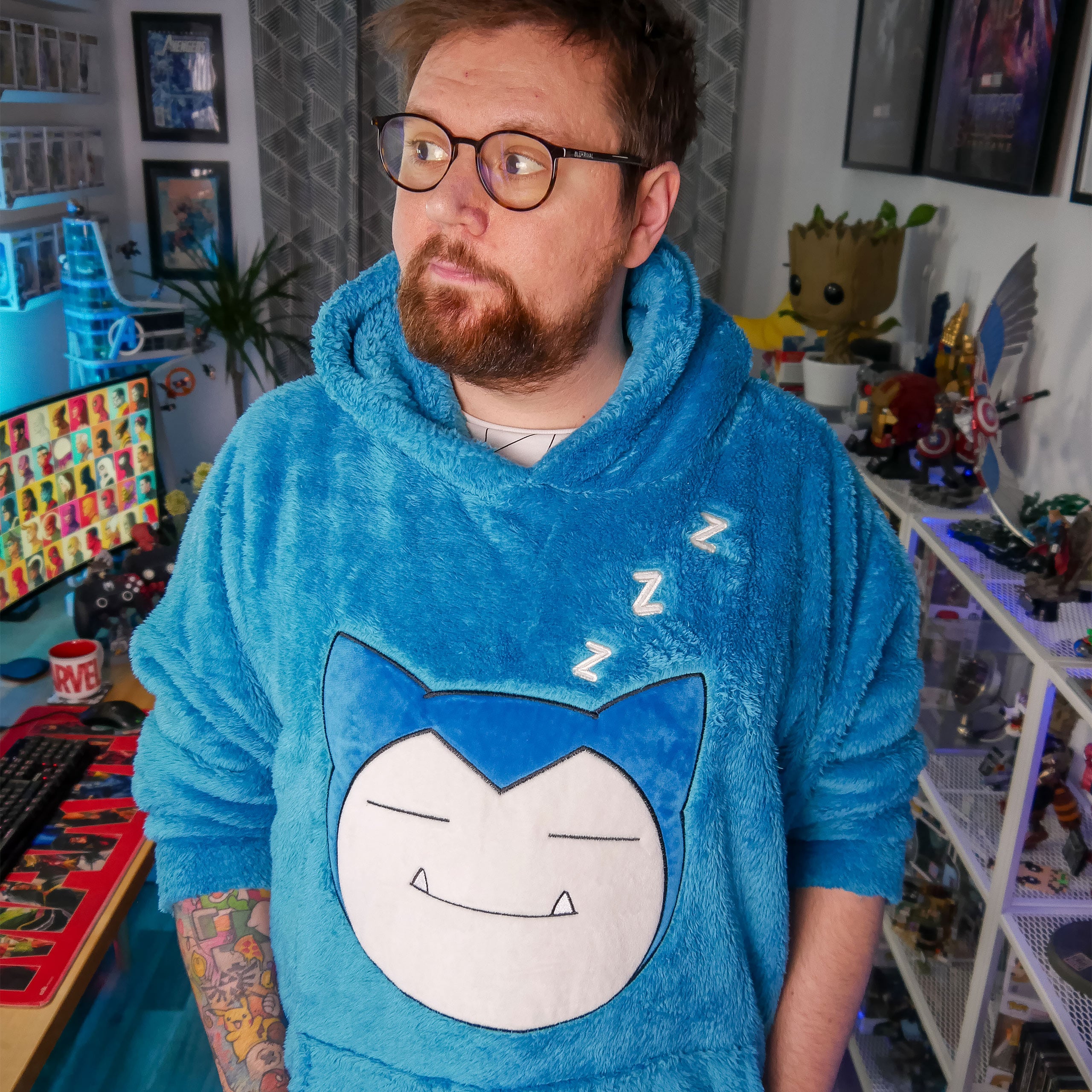 Imagen del producto Pokemon - Suéter de felpa sobredimensionado Snorlax