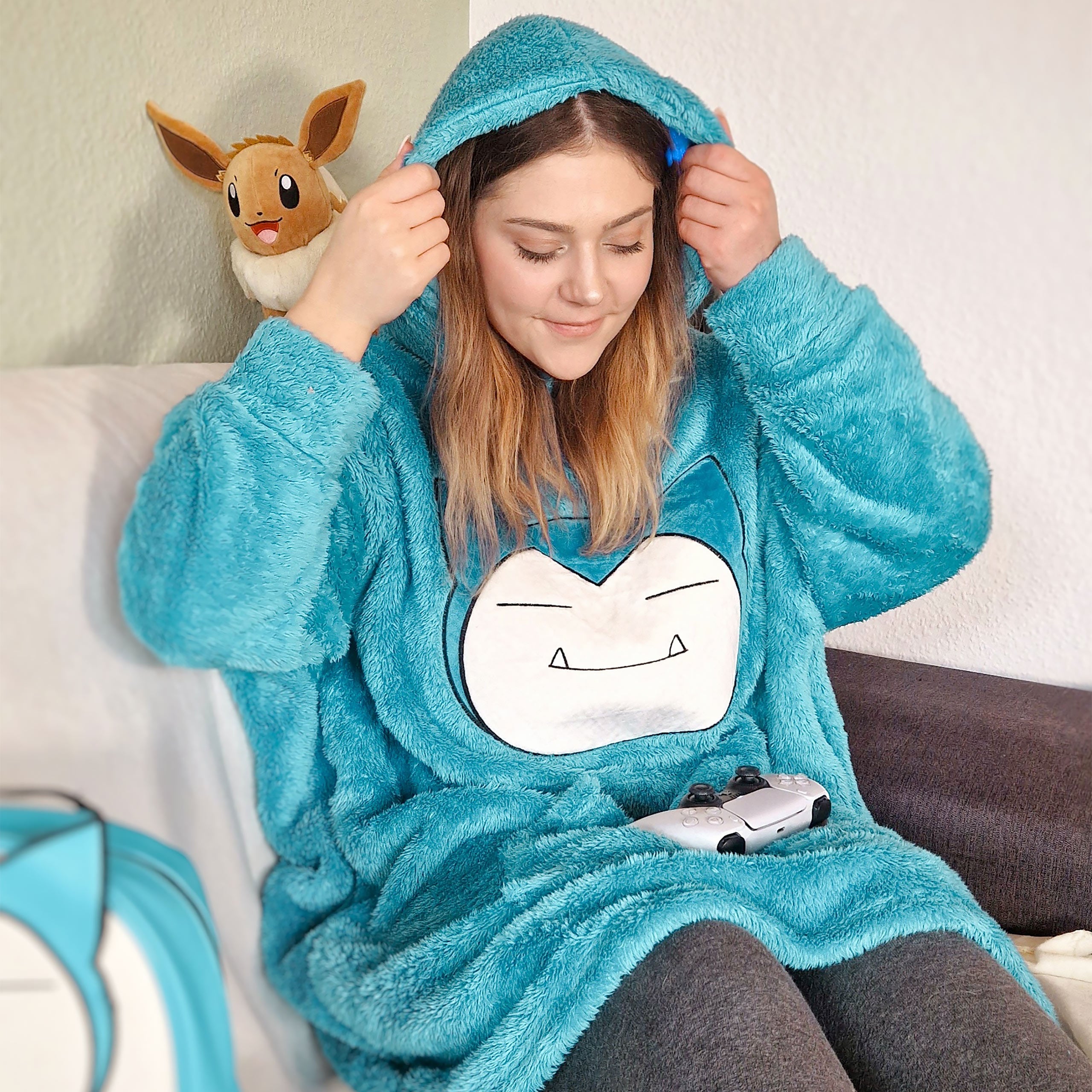 Imagen del producto Pokemon - Suéter de felpa sobredimensionado Snorlax